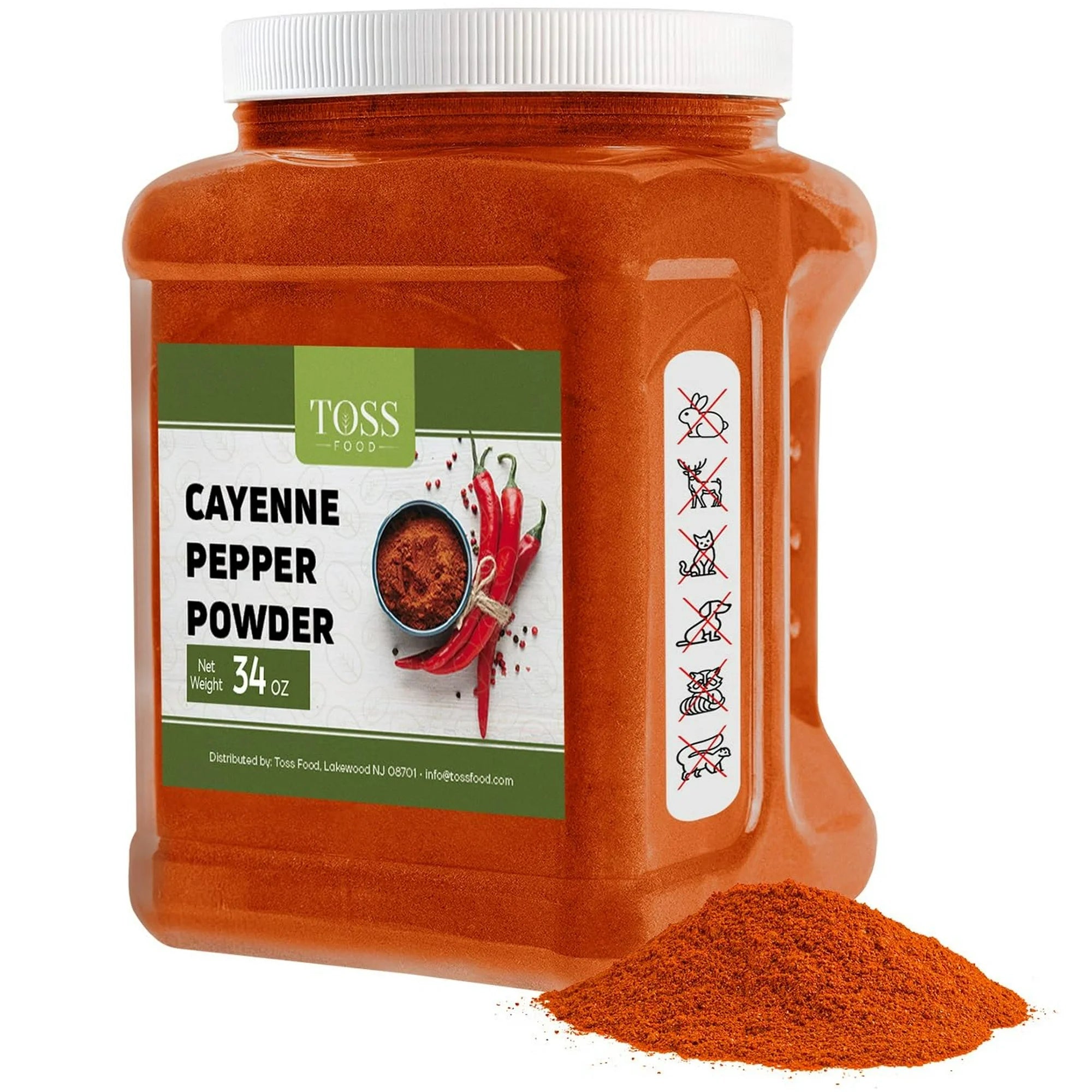 TOSS Cayenne Pepper Powder