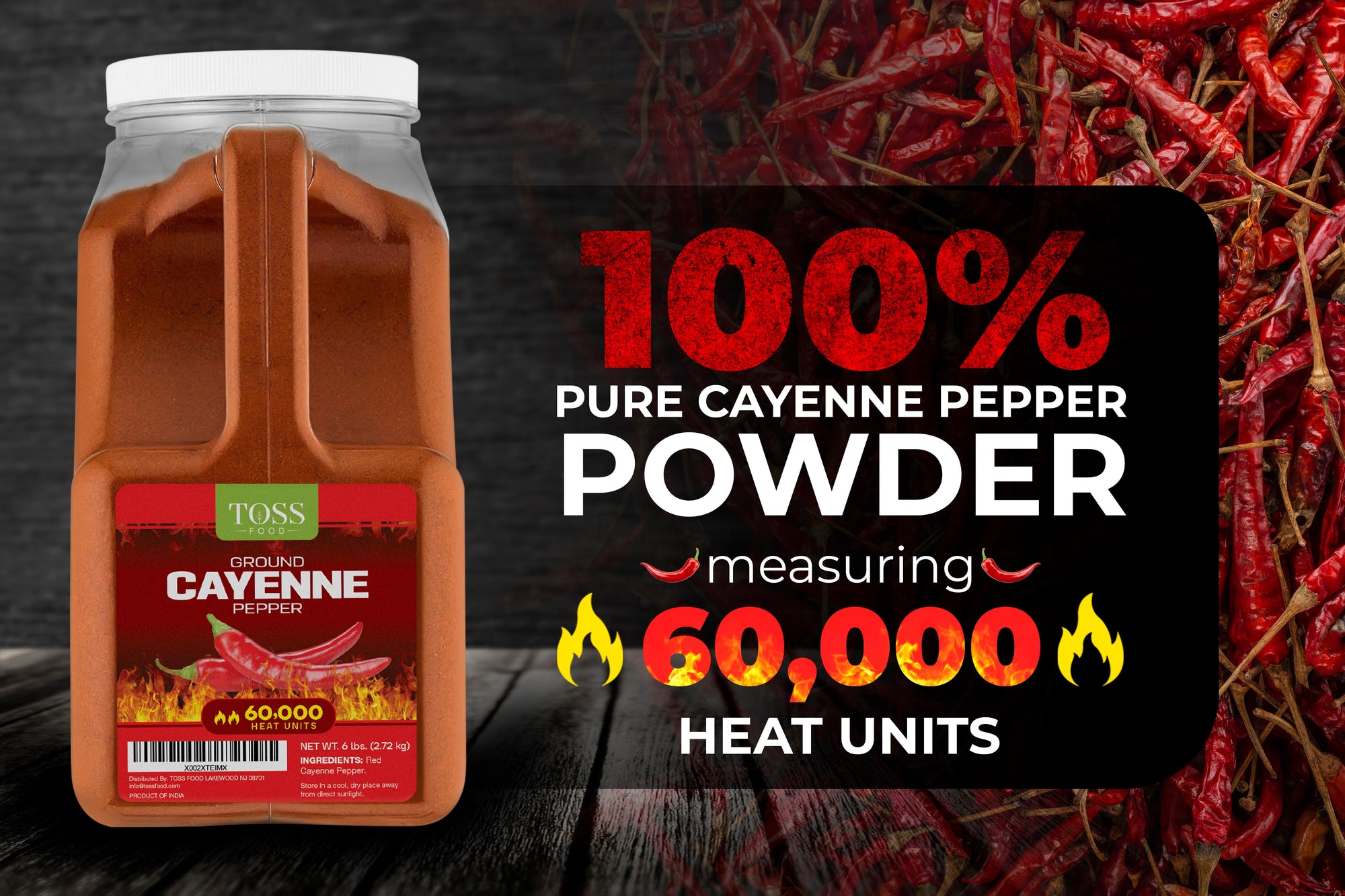 Extra Hot Cayenne Pepper Powder