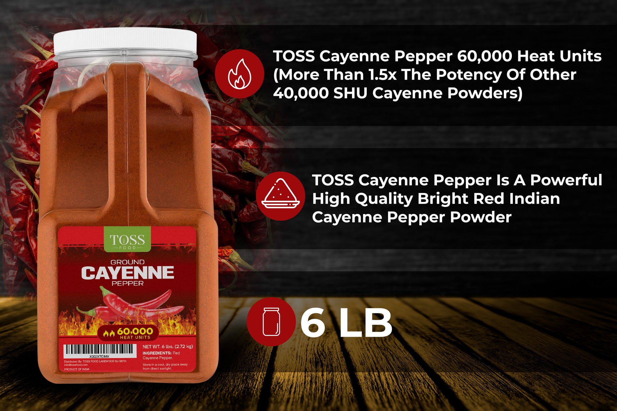 Extra Hot Cayenne Pepper Powder