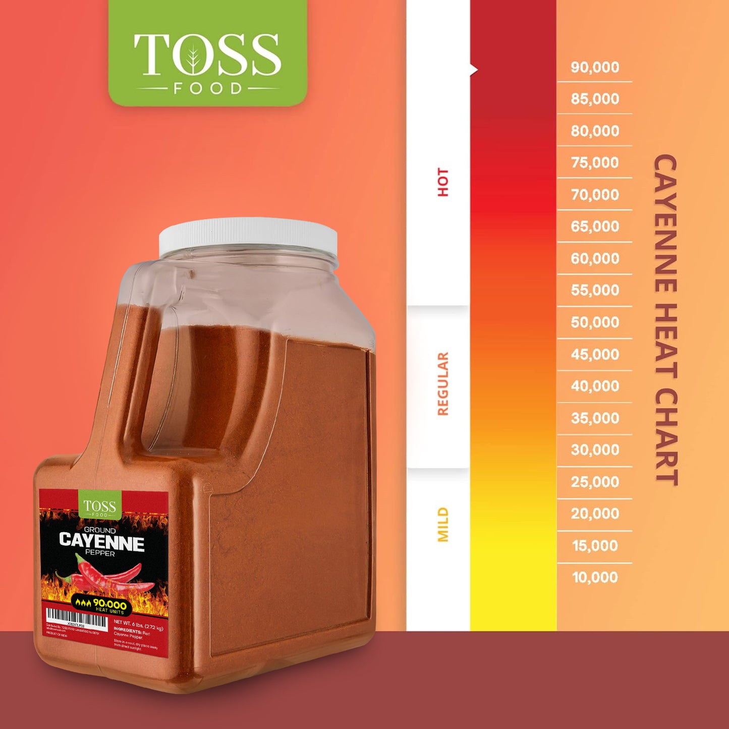 Extreme Hot Cayenne Pepper Powder