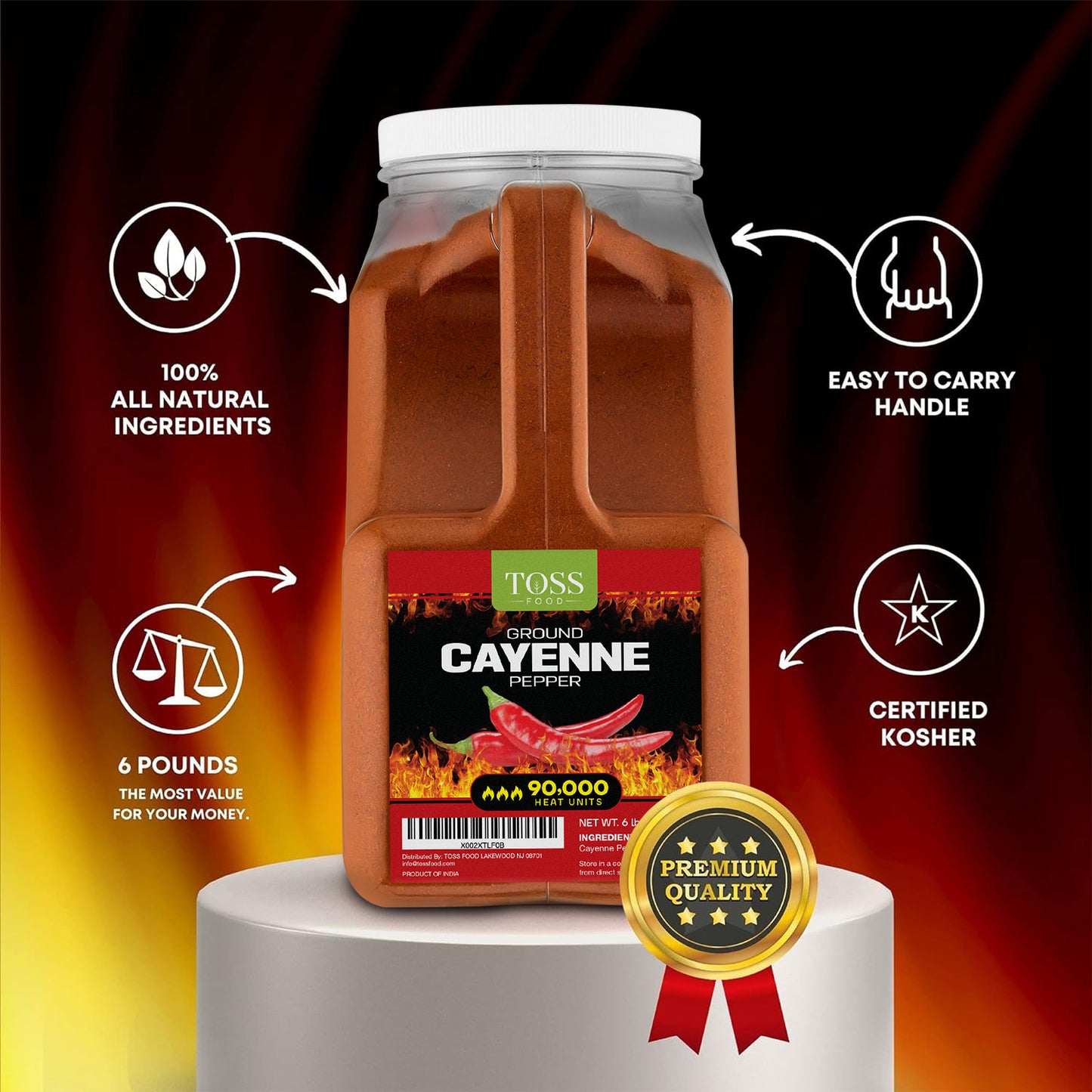 Extreme Hot Cayenne Pepper Powder