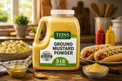 TOSS Ground Mustard Powder – 5 LB