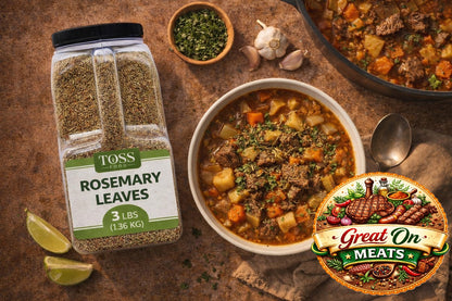 TOSS Dried Rosemary Leaves, 3 LB