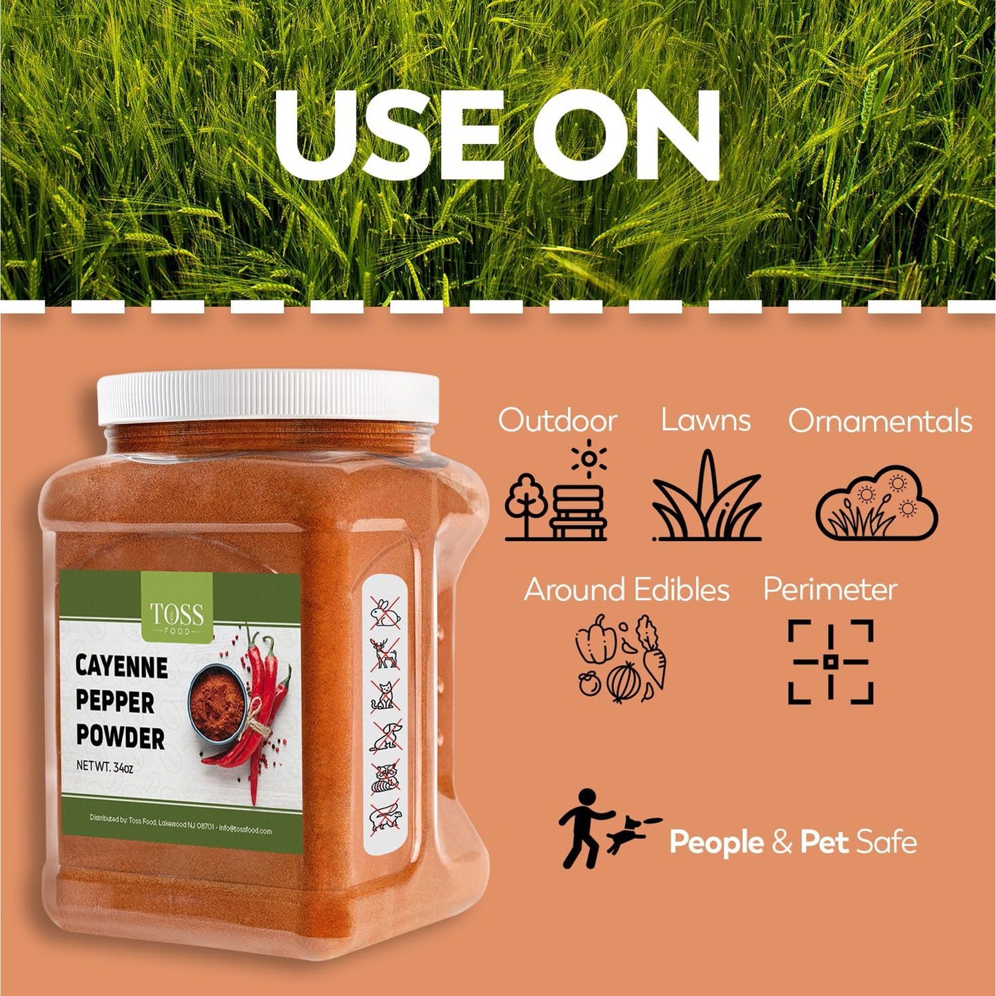 TOSS Cayenne Pepper Powder