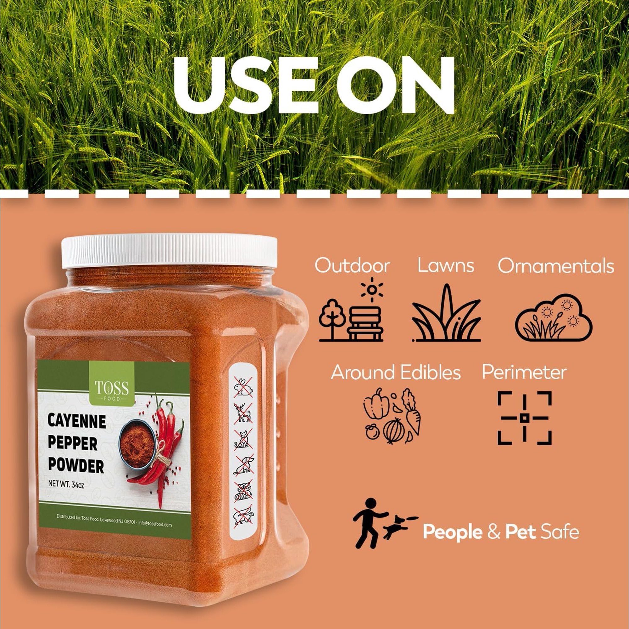 TOSS Cayenne Pepper Powder